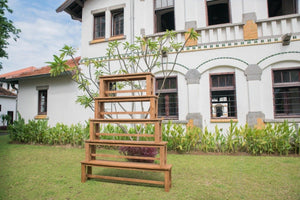 Teakholz Gartensitzbank 120 cm - Souren Furniture (CH)