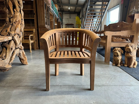 Teakholz Gartenstuhl Banana XL - Souren Furniture (CH)
