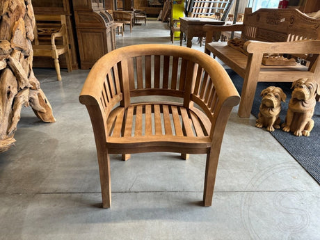 Teakholz Gartenstuhl Banana XL - Souren Furniture (CH)