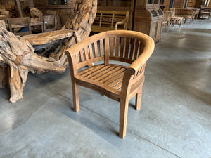 Teakholz Gartenstuhl Banana XL - Souren Furniture (CH)