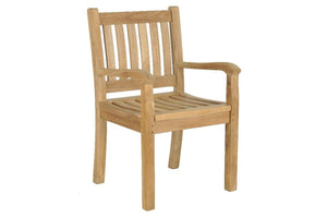 Teakholz Gartenstuhl Beaufort - Souren Furniture (CH)