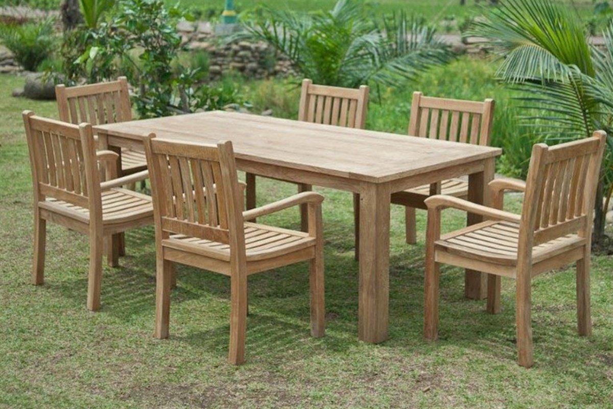 Teakholz Gartenstuhl Beaufort - Souren Furniture (CH)