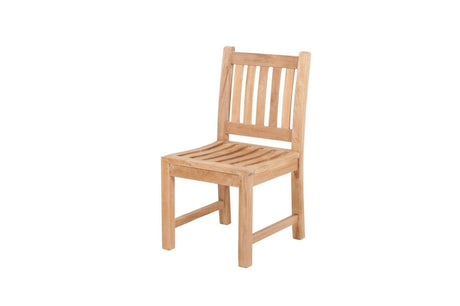 Teakholz Gartenstuhl Beaufort Ohne Armlehnen - Souren Furniture (CH)