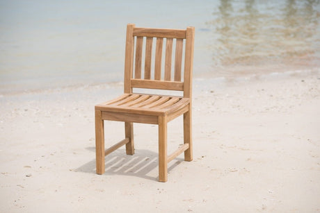 Teakholz Gartenstuhl Beaufort Ohne Armlehnen - Souren Furniture (CH)