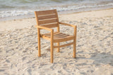 Teakholz Gartenstuhl Stacking - Souren Furniture (CH)