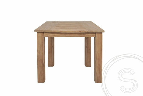 Teakholz Gartentisch 100 x 100 - Souren Furniture (CH)