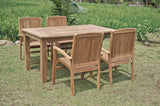 Teakholz Gartentisch 160 x 90 - Souren Furniture (CH)