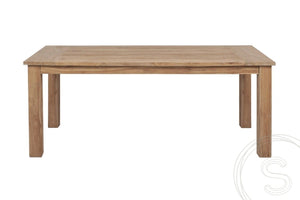 Teakholz Gartentisch 220 x 100 cm - Souren Furniture (CH)