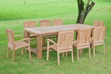Teakholz Gartentisch 250x100 Mammut - Souren Furniture (CH)