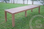 Teakholz Gartentisch 300x100 cm - Souren Furniture (CH)