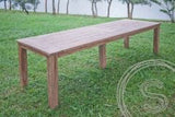 Teakholz Gartentisch 300x100 cm - Souren Furniture (CH)
