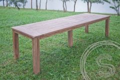 Teakholz Gartentisch 300x100 cm - Souren Furniture (CH)