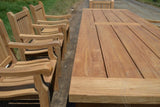 Teakholz Gartentisch 300x100 Mammut - Souren Furniture (CH)