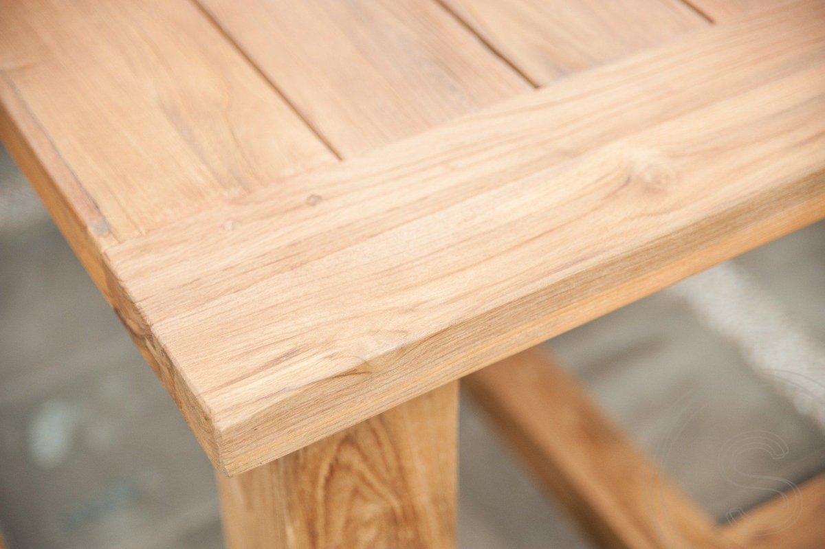 Teakholz Gartentisch 300x100 Mammut - Souren Furniture (CH)