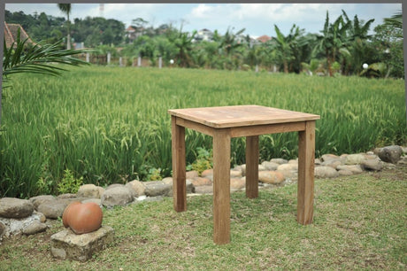 Teakholz Gartentisch 90 x 90 cm - Souren Furniture (CH)