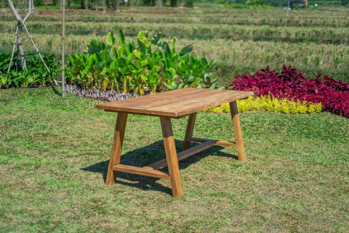 Teakholz Gartentisch Java 180 x 90 cm - Souren Furniture (CH)