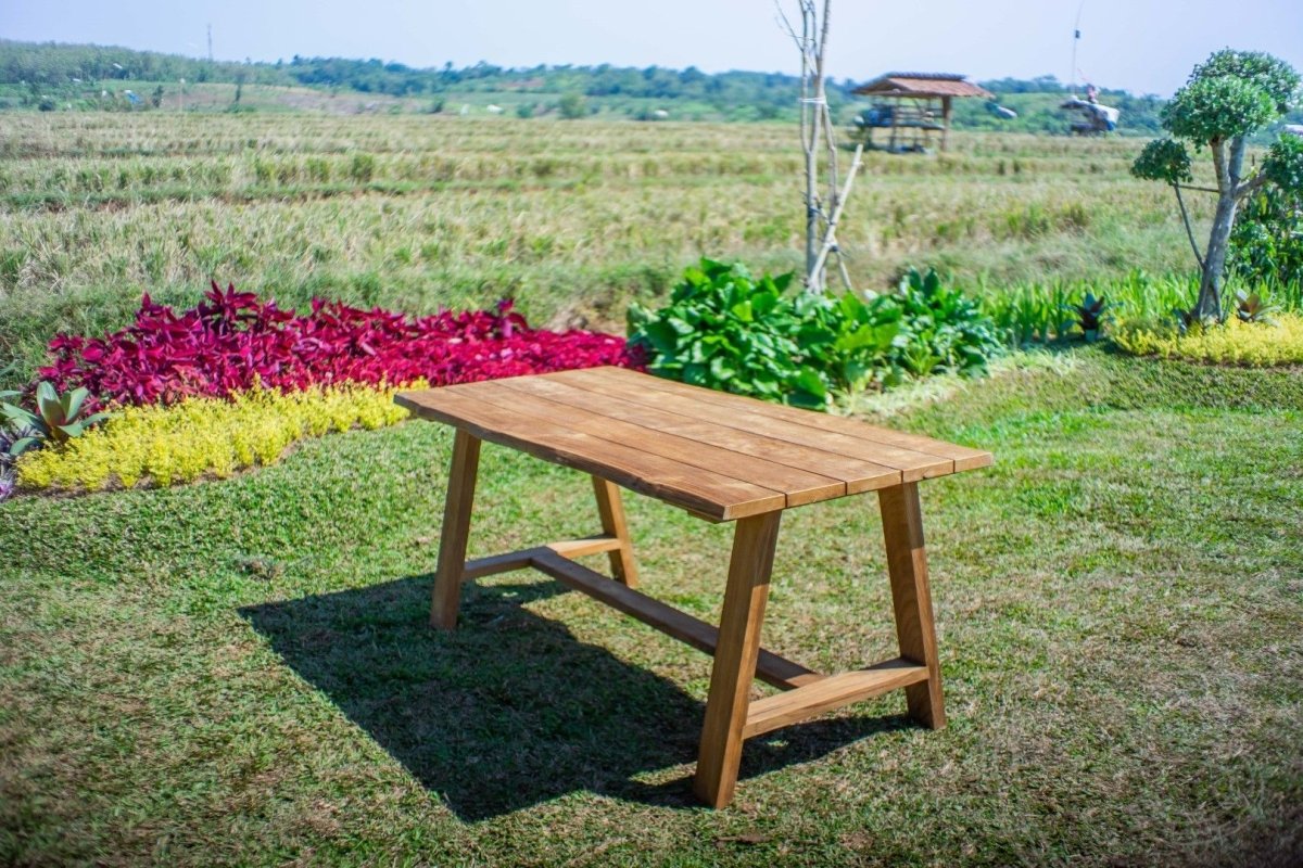 Teakholz Gartentisch Java 180 x 90 cm - Souren Furniture (CH)