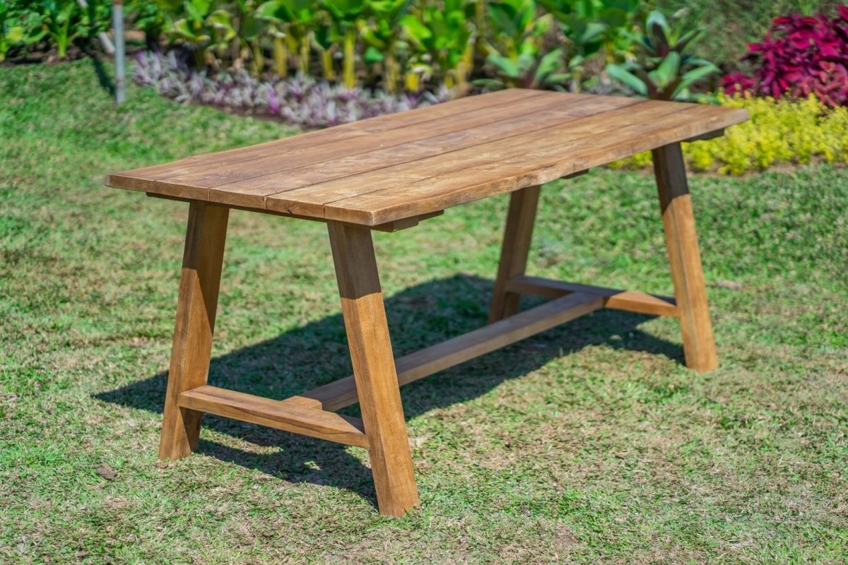 Teakholz Gartentisch Java 180 x 90 cm - Souren Furniture (CH)