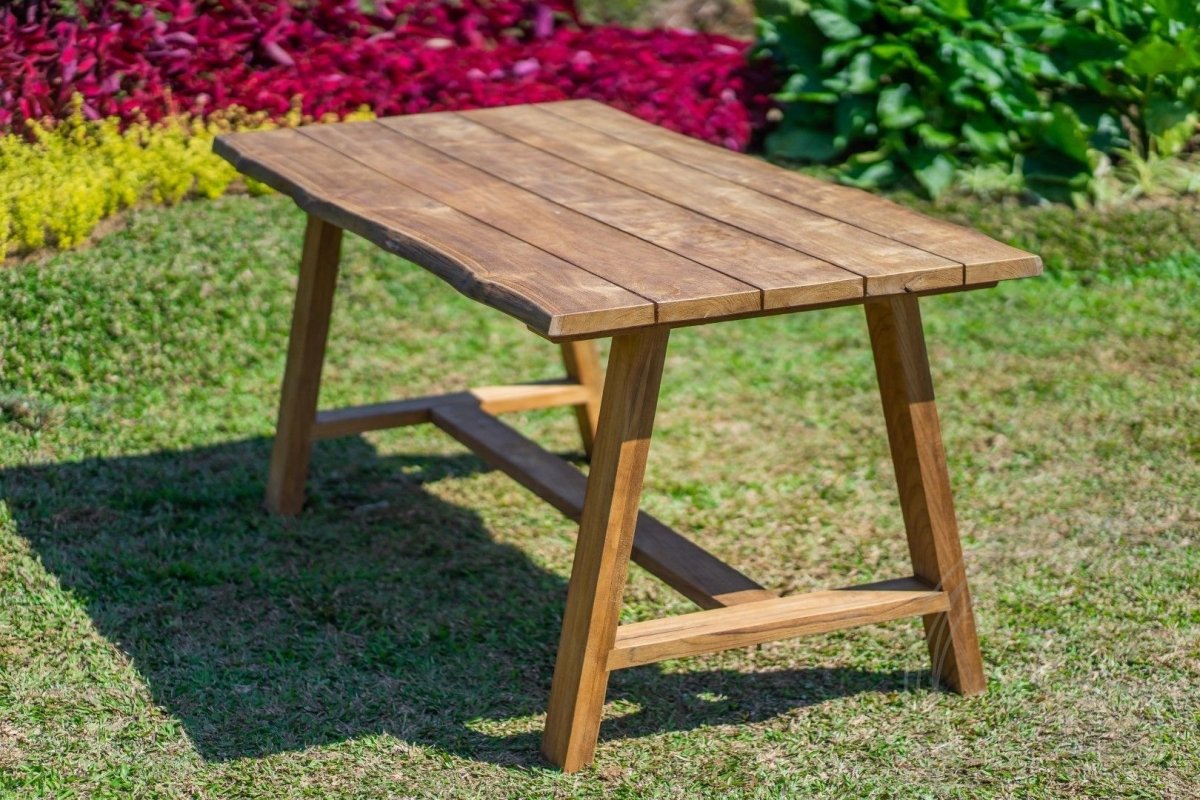 Teakholz Gartentisch Java 180 x 90 cm - Souren Furniture (CH)