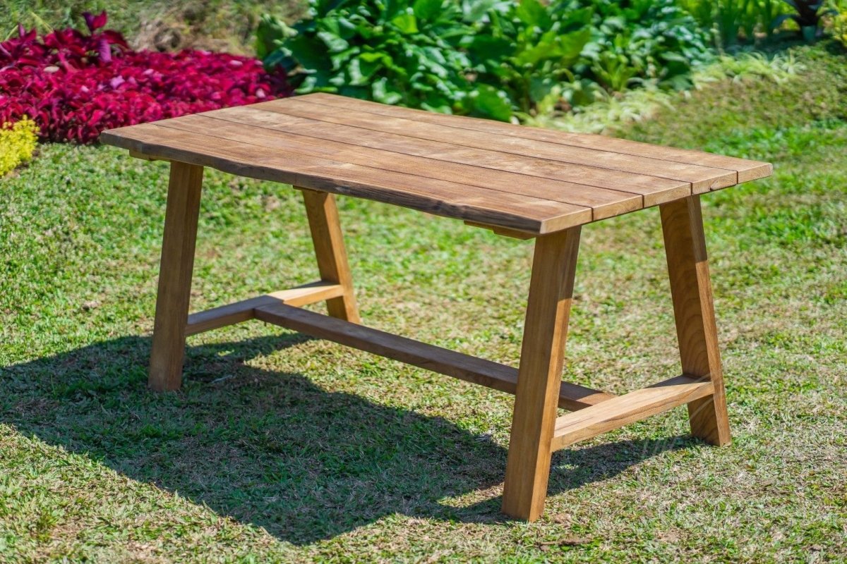 Teakholz Gartentisch Java 180 x 90 cm - Souren Furniture (CH)