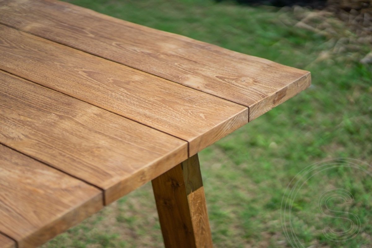 Teakholz Gartentisch Java 200 x 100 - Souren Furniture (CH)