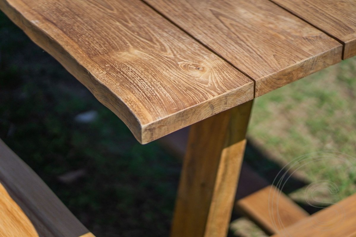 Teakholz Gartentisch Java 200 x 100 - Souren Furniture (CH)