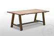 Teakholz Gartentisch Java 200 x 100 - Souren Furniture (CH)