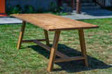 Teakholz Gartentisch Java 200 x 100 - Souren Furniture (CH)