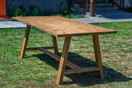 Teakholz Gartentisch Java 200 x 100 - Souren Furniture (CH)