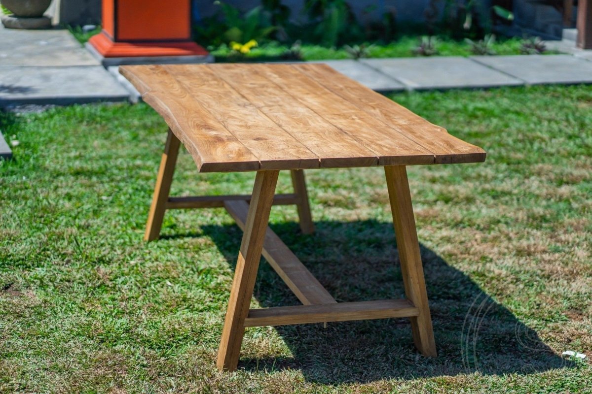 Teakholz Gartentisch Java 200 x 100 - Souren Furniture (CH)