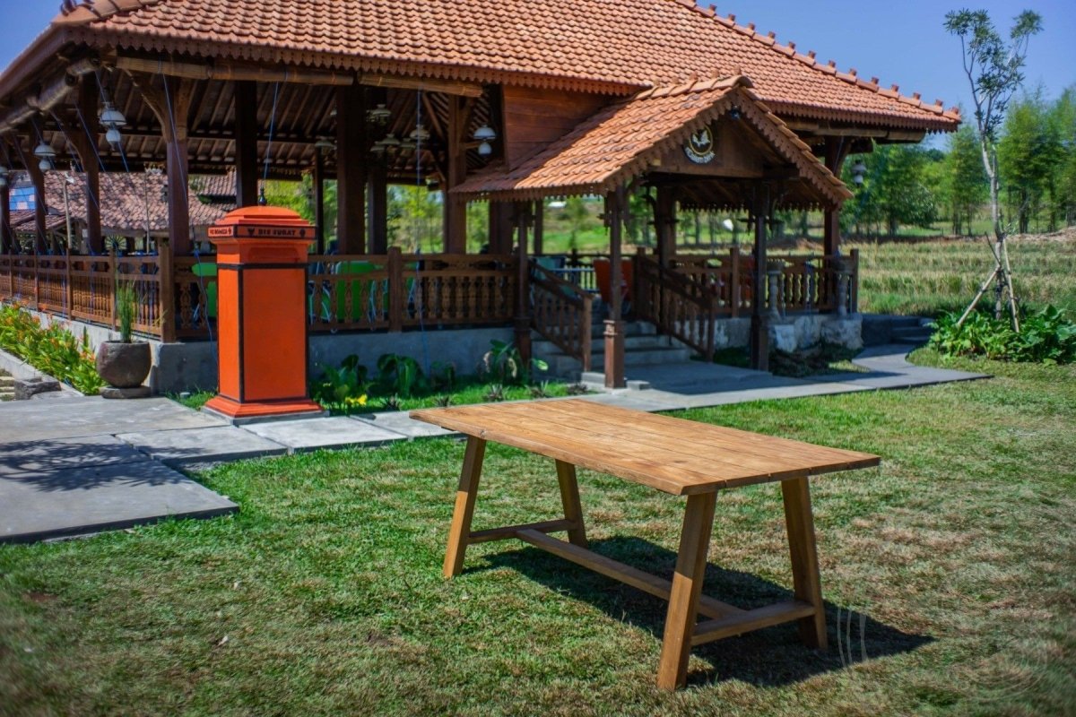 Teakholz Gartentisch Java 200 x 100 - Souren Furniture (CH)
