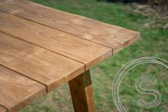 Teakholz Gartentisch Java 220 x 100 - Souren Furniture (CH)