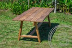 Teakholz Gartentisch Java 220 x 100 - Souren Furniture (CH)