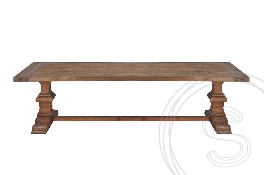 Teakholz Klostertisch 240 x 100 - Souren Furniture (CH)