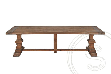 Teakholz Klostertisch 280x100 - Souren Furniture (CH)