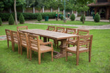 Teakholz Klostertisch Gartentisch 300 x 100 - Souren Furniture (CH)
