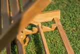 Teakholz Liegebett mit Rollen - Souren Furniture (CH)