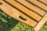 Teakholz Liegebett mit Rollen - Souren Furniture (CH)