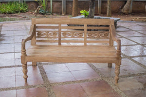 Teakholz Lounge Gartenbank 160cm XL - Souren Furniture (CH)