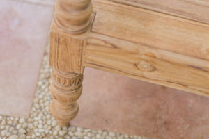Teakholz Lounge Gartenbank 160cm XL - Souren Furniture (CH)