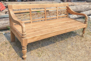 Teakholz Lounge Gartenbank 200cm XL - Souren Furniture (CH)