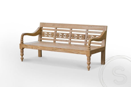 Teakholz Lounge Gartenbank 230cm XL - Souren Furniture (CH)