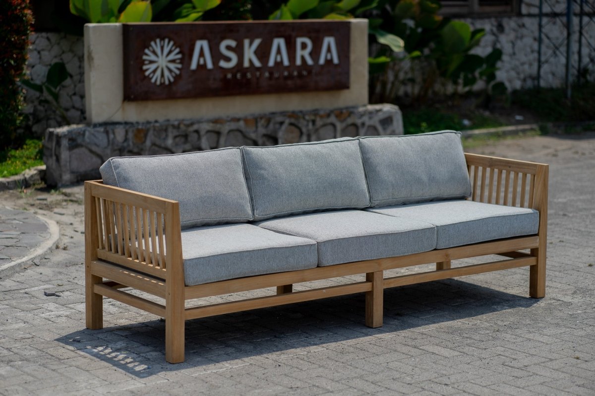 Teakholz Loungemöbel Ibiza 228 cm - Souren Furniture (CH)