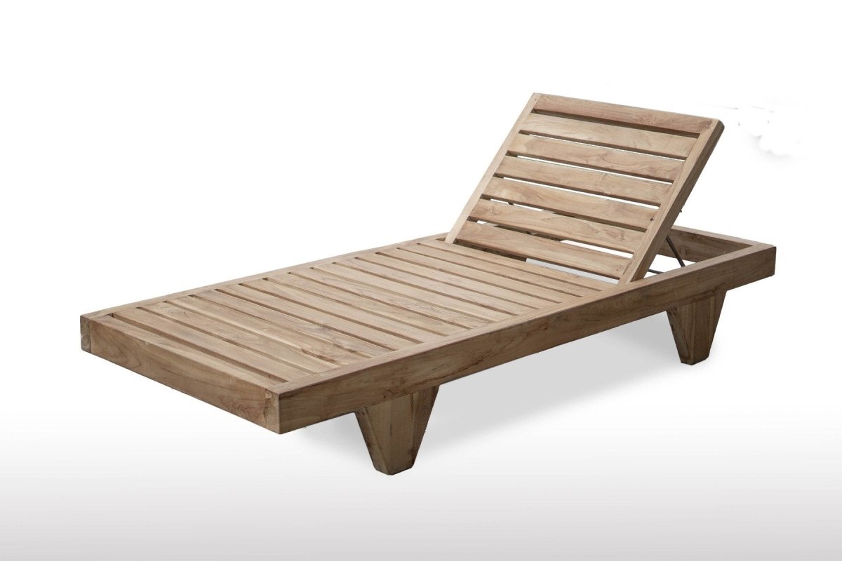 Teakholz Lounger Algarve - Souren Furniture (CH)