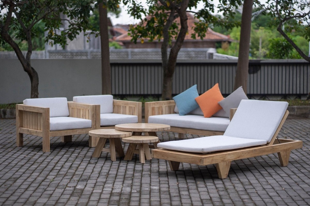 Teakholz Lounger Algarve - Souren Furniture (CH)