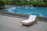 Teakholz Lounger Algarve - Souren Furniture (CH)