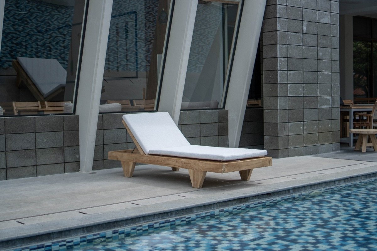 Teakholz Lounger Algarve - Souren Furniture (CH)