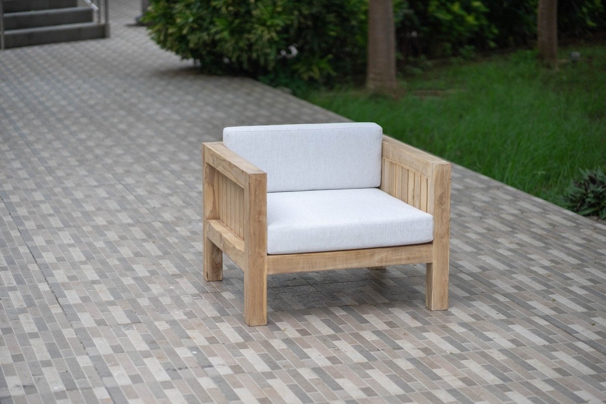 Teakholz Loungesessel Algarve - Souren Furniture (CH)