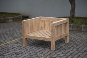 Teakholz Loungesessel Algarve - Souren Furniture (CH)