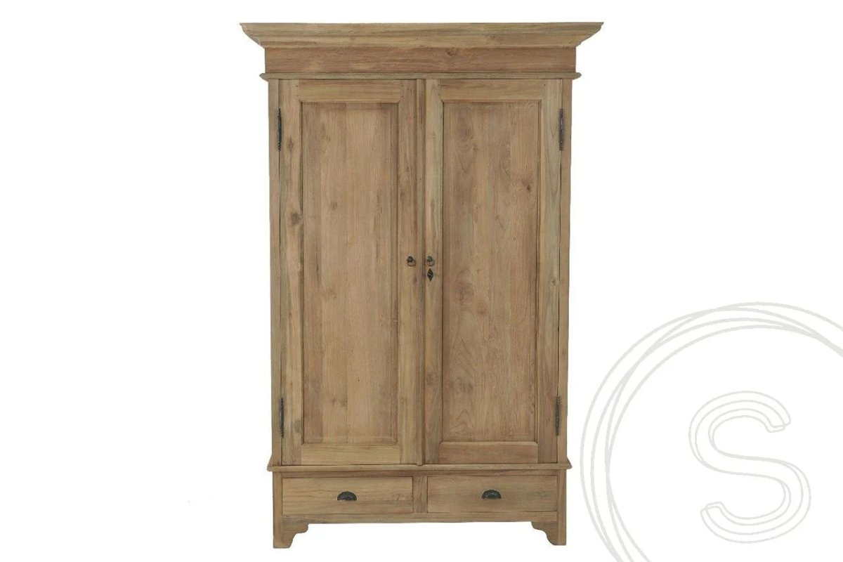 Teakholz Schrank 100 cm - Souren Furniture (CH)